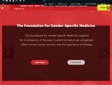 Tablet Screenshot of gendermed.org